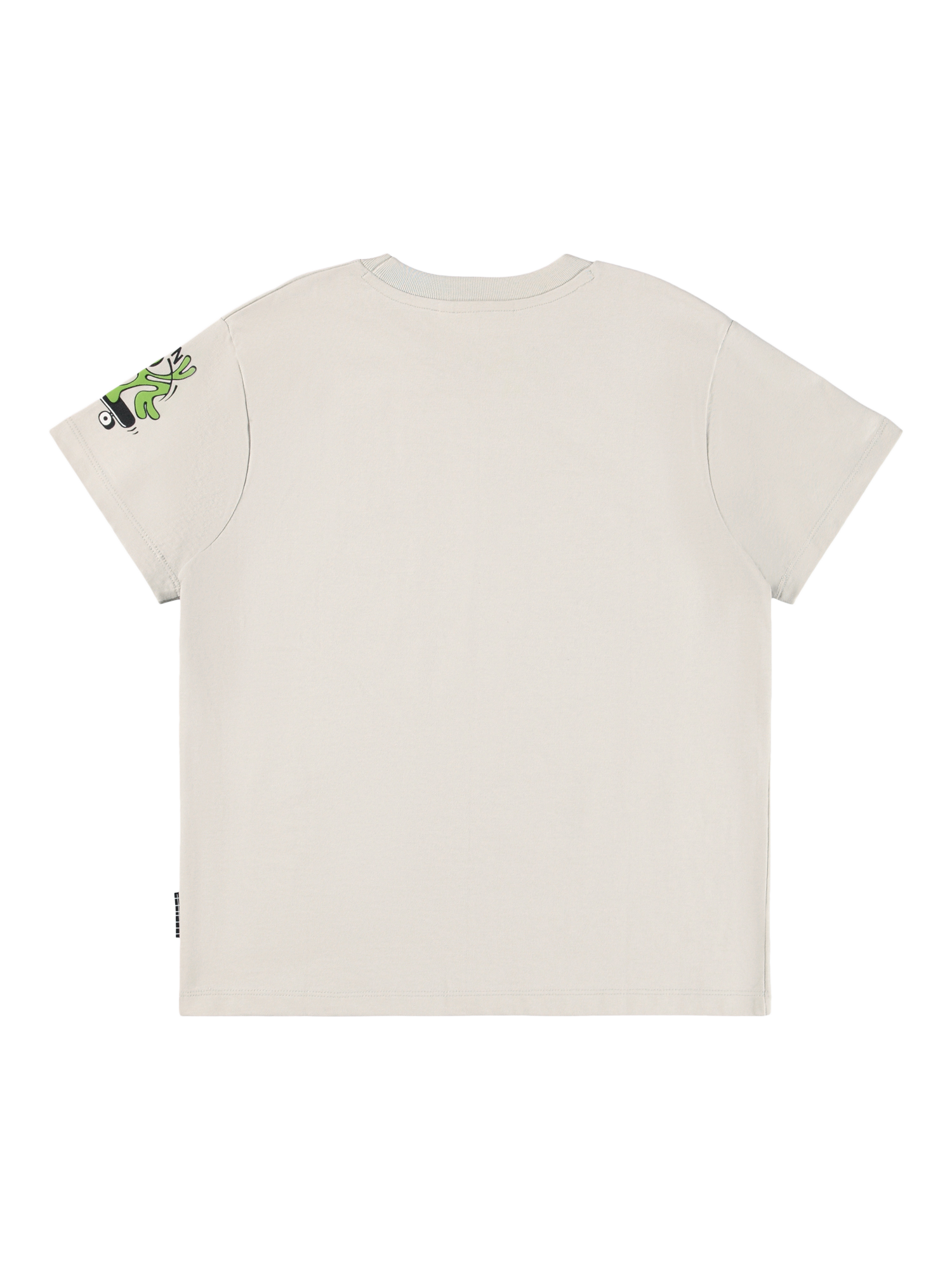 Product image 2 of 4, which shows Molo Kids' Cotton Rodney Printed T-Shirt, A Linen To Rail, 4 years