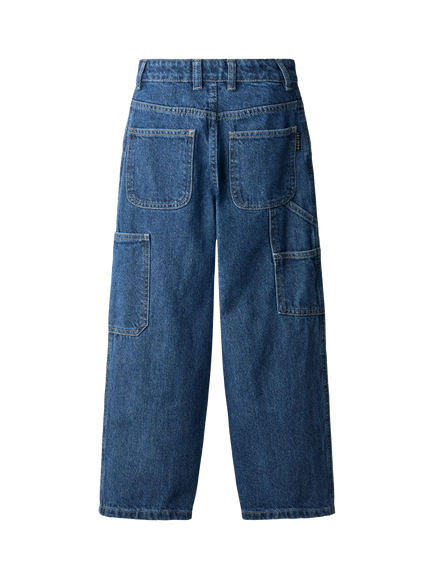 Molo Kids' Archer Jeans, Soft Blue - view 2, Soft Blue