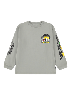 Molo Kids' Rube Cotton Relaxed Sweatshirt, Funny Food, Funny Food