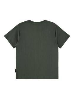 Molo Kids' Riley Cotton Printed T-Shirt, Handy Peace - view 2, Handy Peace