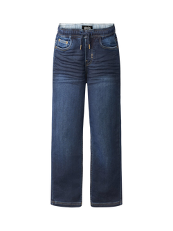 Molo Kids' Augustino Denim Jogging Trousers, Dark Indigo, Dark Indigo