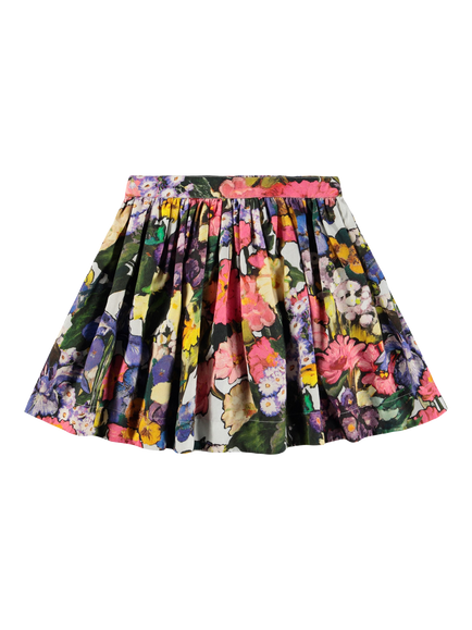 Molo Kids' Brook Printed Skirt, Floral Impression, Floral Impression