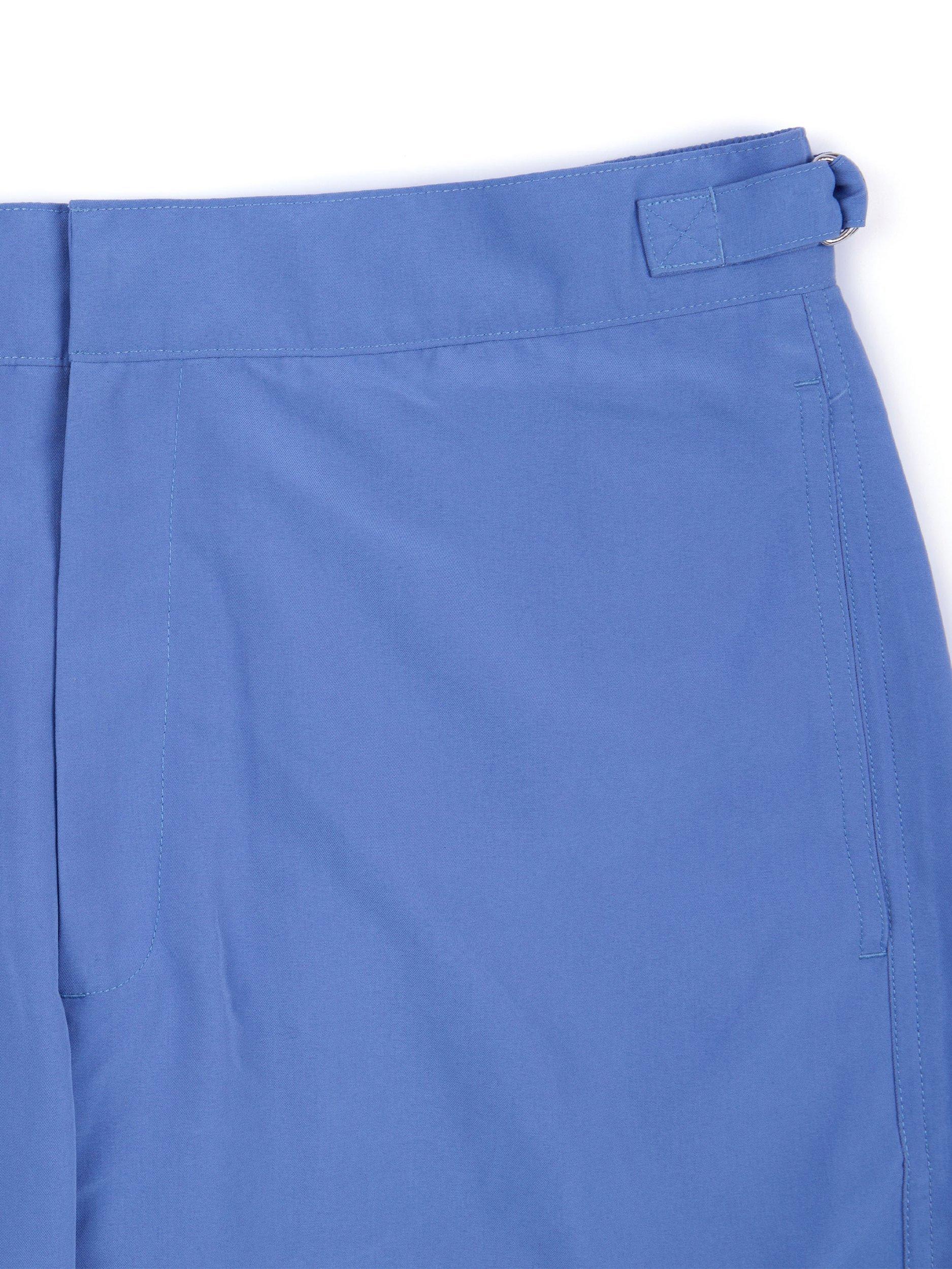 Product image 3 of 3, which shows Chelsea Peers Plain Swim Shorts, Blue, S