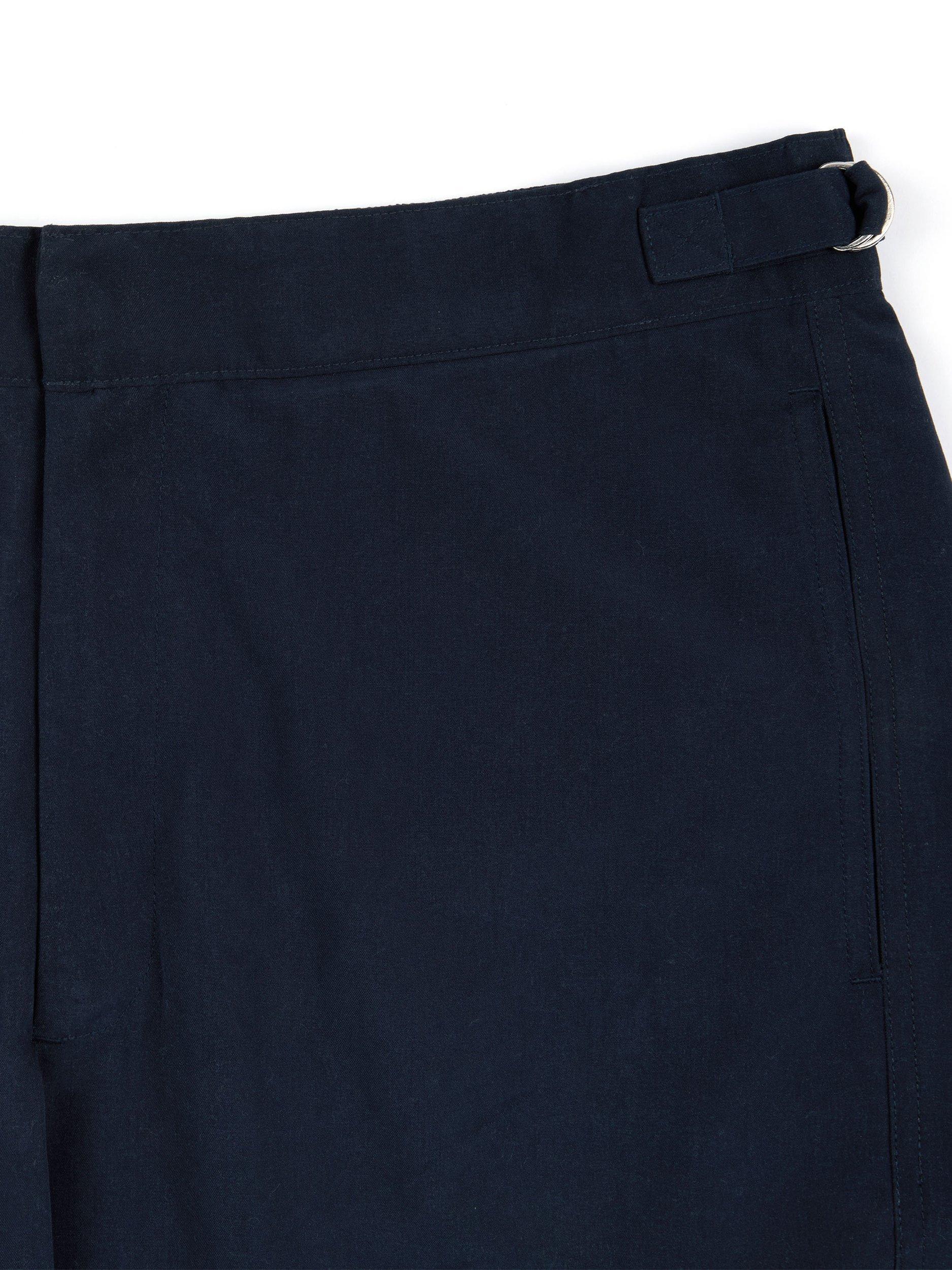 Product image 5 of 5, which shows Chelsea Peers Plain Swim Shorts, Navy, S