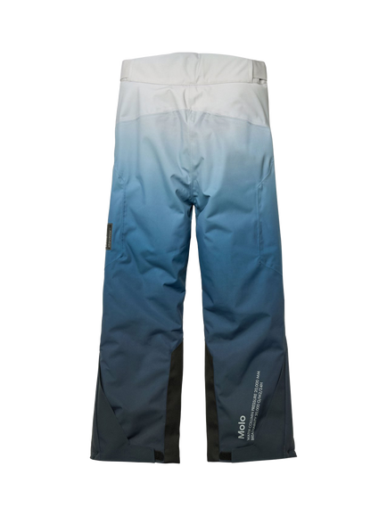 Molo Kids' Jump Pro Ski Trousers, Blue Ice - view 2, Blue Ice