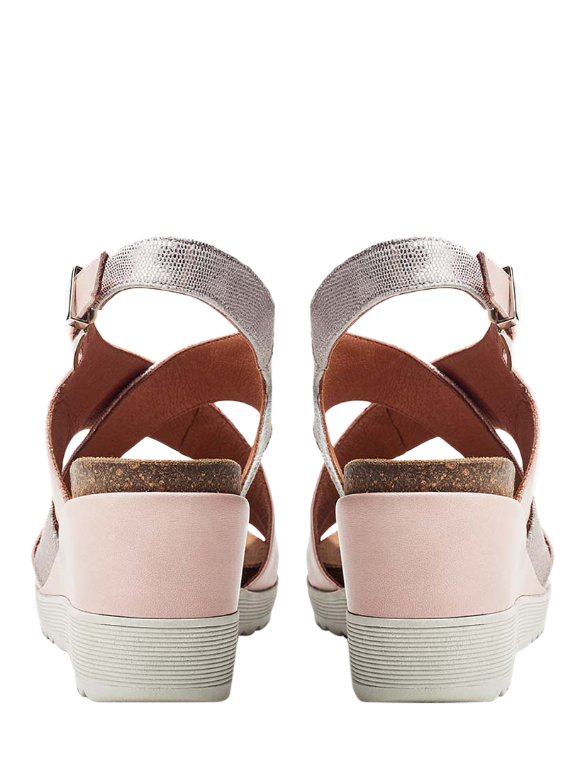 Product image 3 of 11, which shows Moda in Pelle Kalina Leather Sandals, Cameo, 3