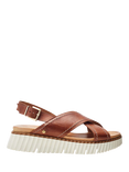 Moda in Pelle Nellin Leather Slingback Sandals, Tan