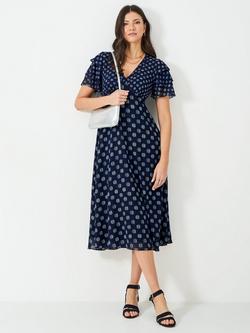 Crew Clothing Flutter Sleeve, Navy, Navy