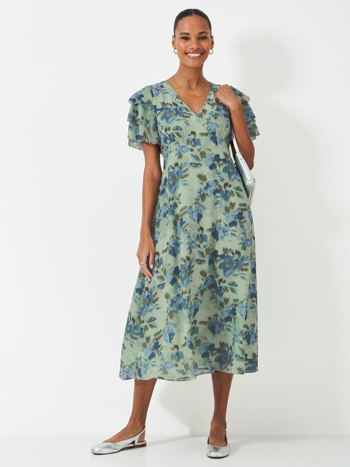 Product image 2 of 6, which shows Flutter Sleeve, Mid Green, 6