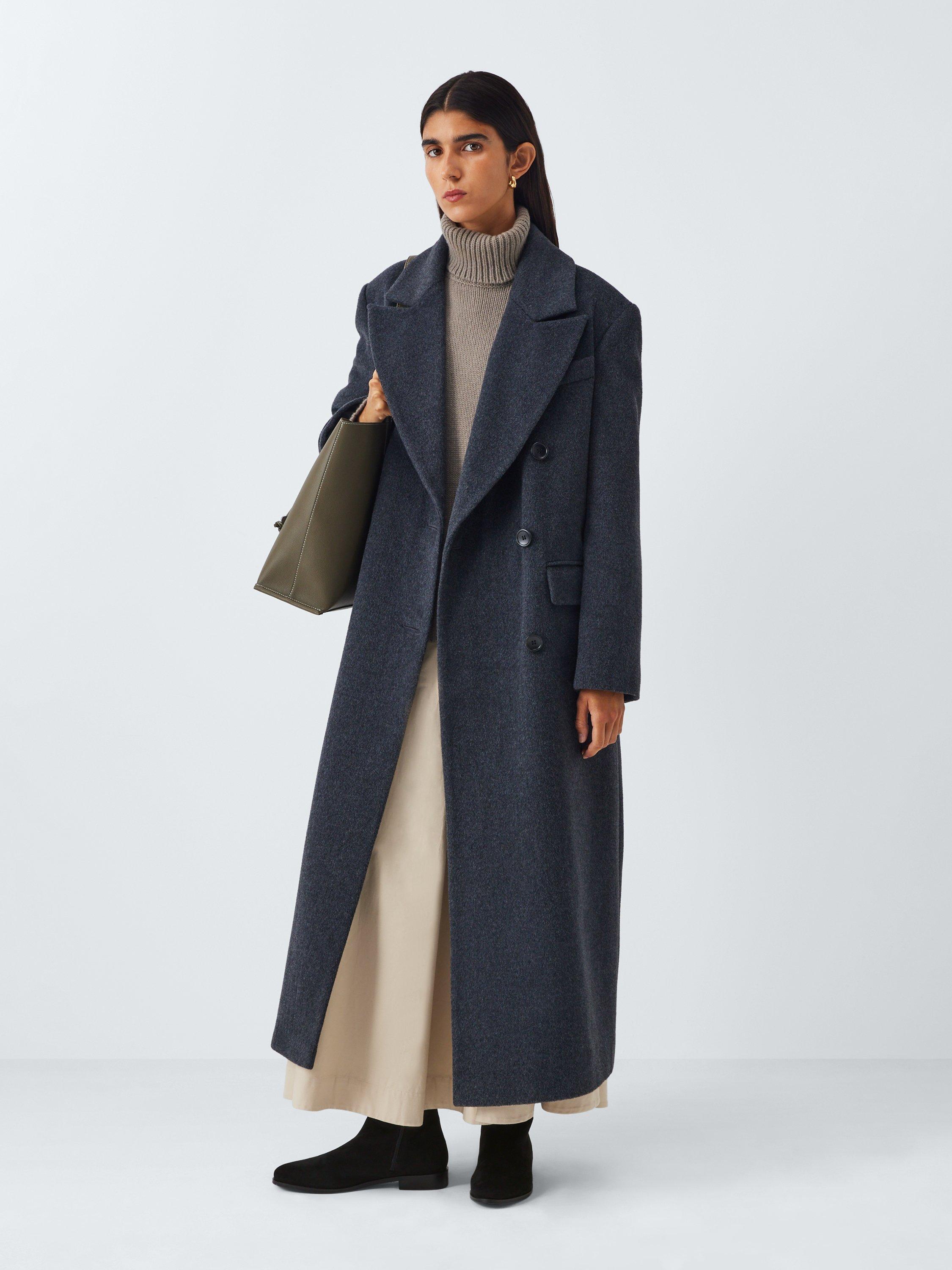 Product image 2 of 6, which shows John Lewis Thornton Microfibre Stretch Over The Knee Flat Riding Boots, Black, 3