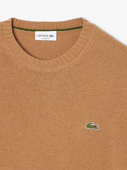 Lacoste Core Wool Sweater, Datte Chine - view 2, Datte Chine