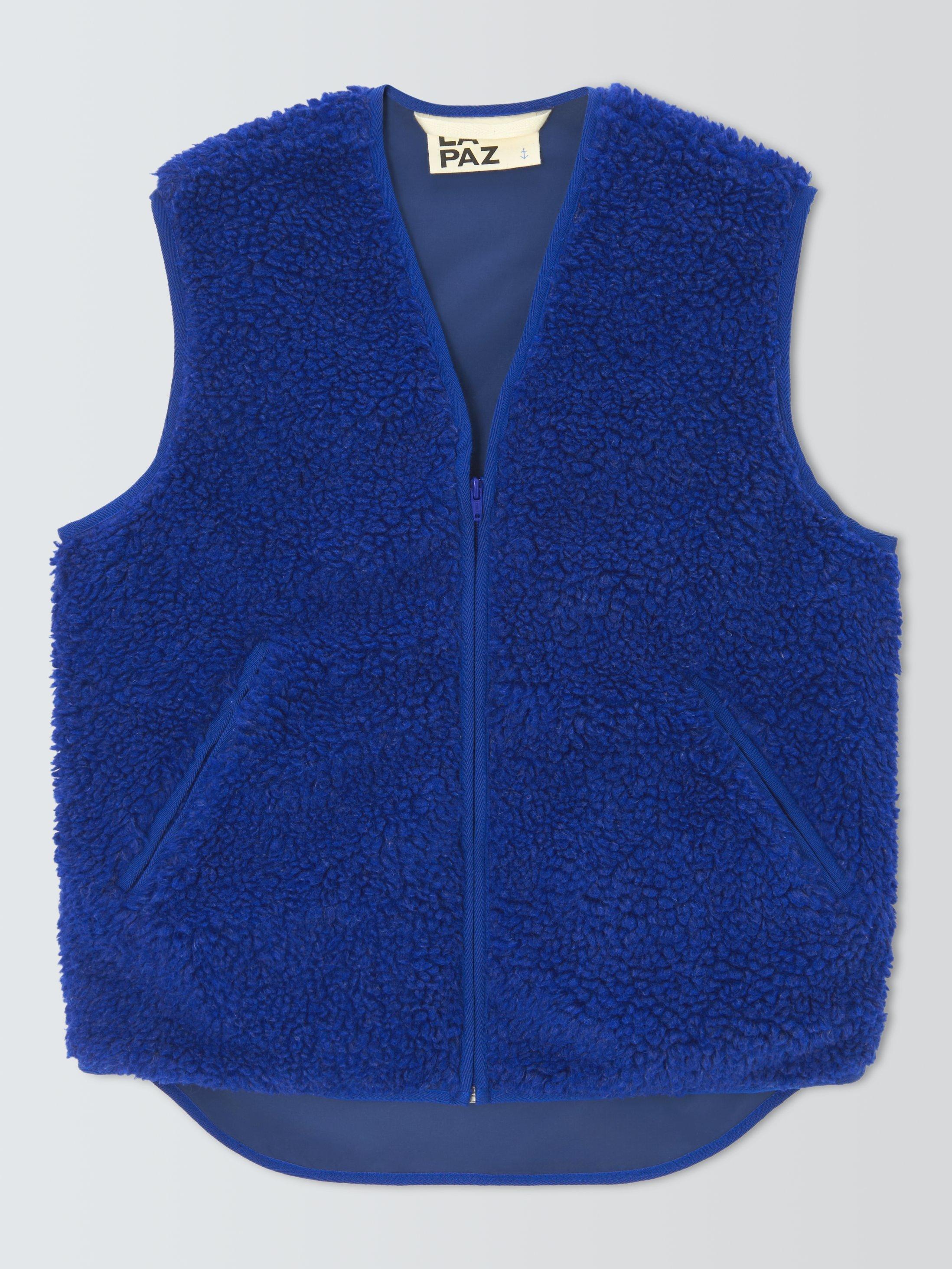 Product image 4 of 6, which shows La Paz Penouco Sleeveless Vest, Yves Blue, L