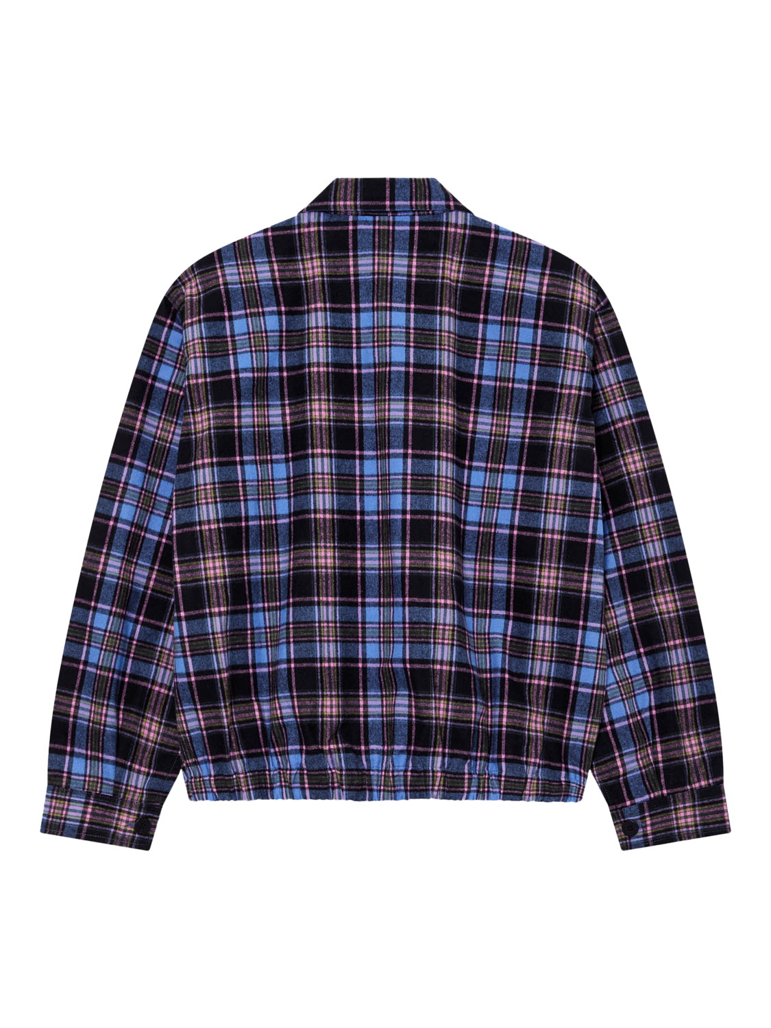 Product image 2 of 6, which shows La Paz Silva Check Cotton Overshirt, Bubble Checks, M