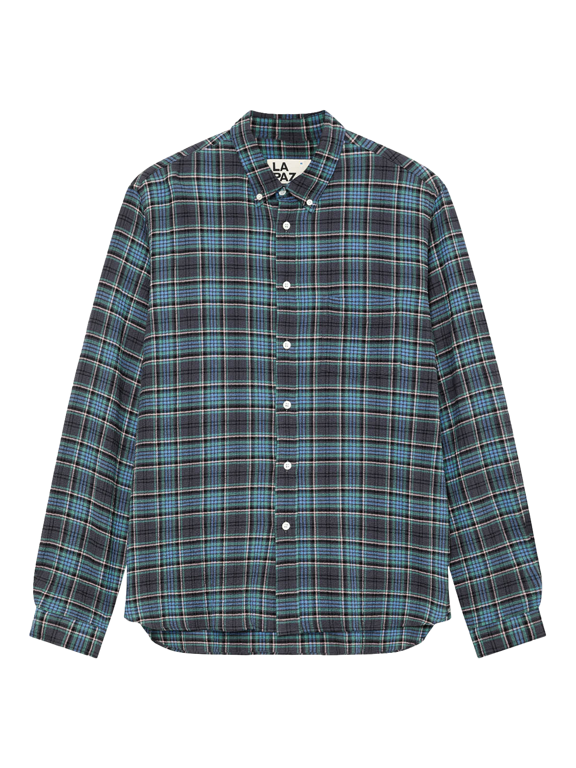 La Paz Branco Cotton Check Long Sleeve Shirt