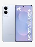 Samsung Galaxy S25 Edge Smartphone, 12GB RAM, 6.7”, Galaxy AI, 5G, SIM Free, Titanium Icyblue