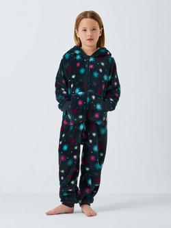 John Lewis Kids' Stars Onesie, Multi, Multi