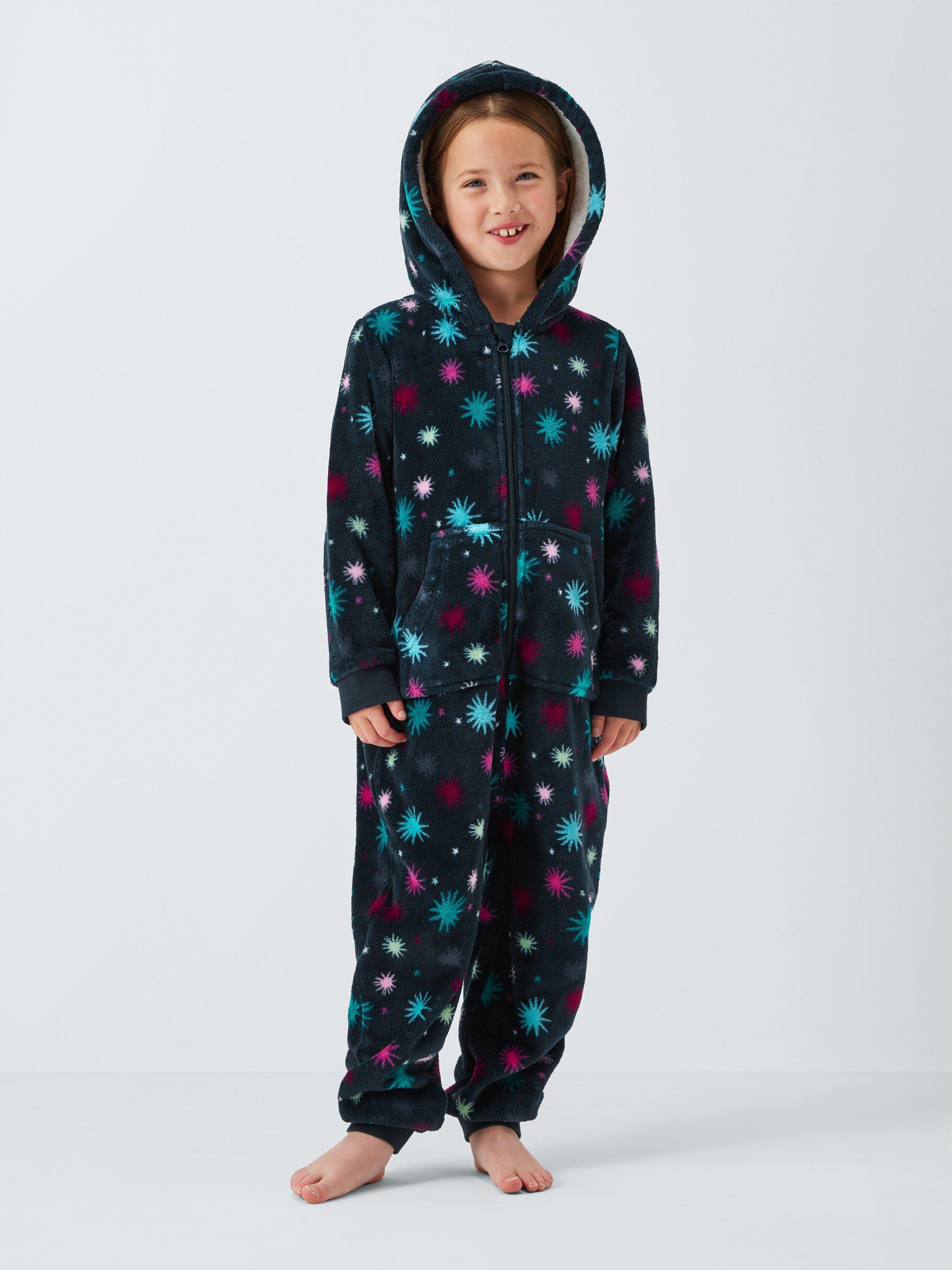 Product image 3 of 7, which shows John Lewis Kids' Stars Onesie, Multi, 3 years