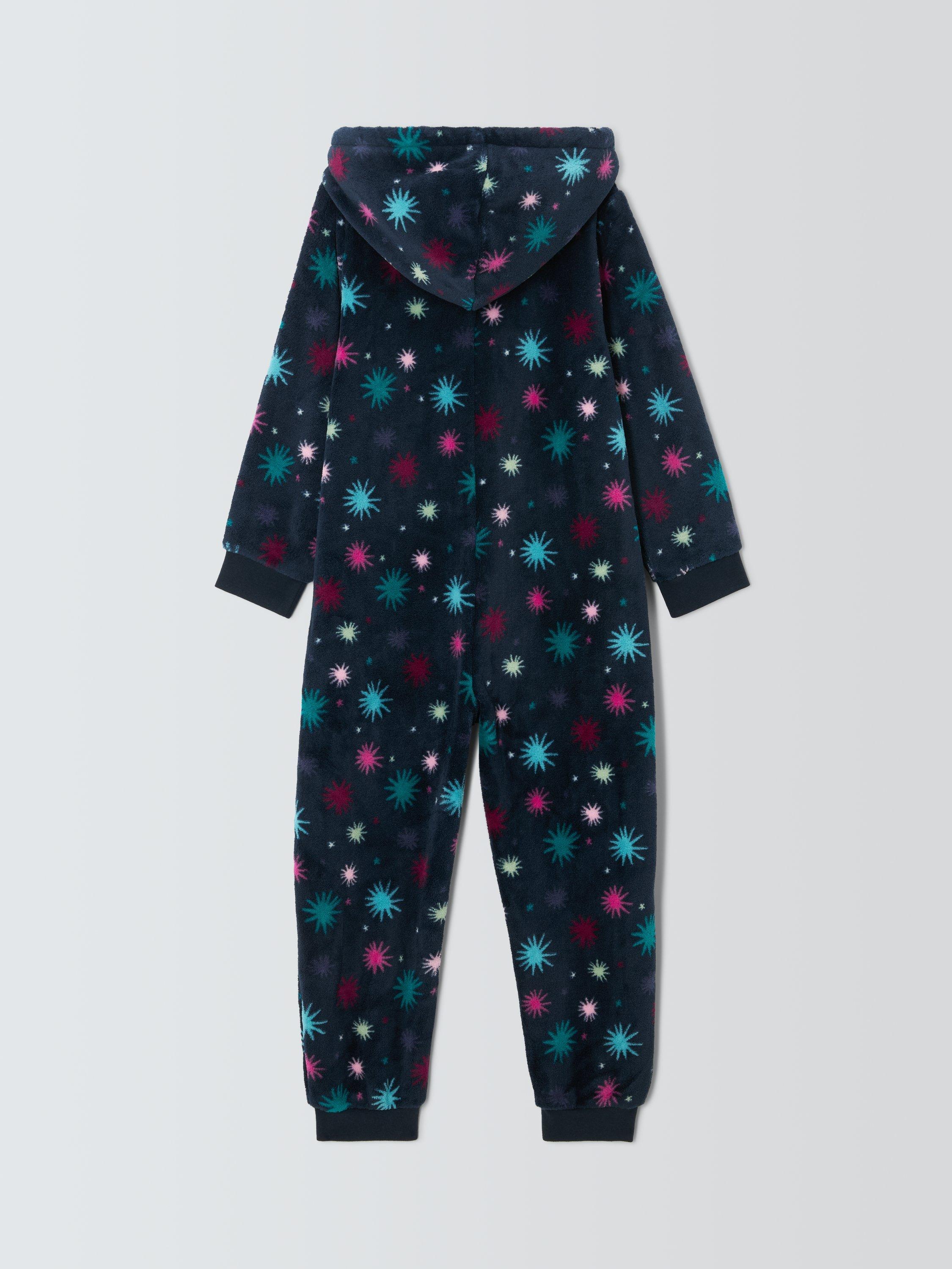 Product image 4 of 7, which shows John Lewis Kids' Stars Onesie, Multi, 3 years