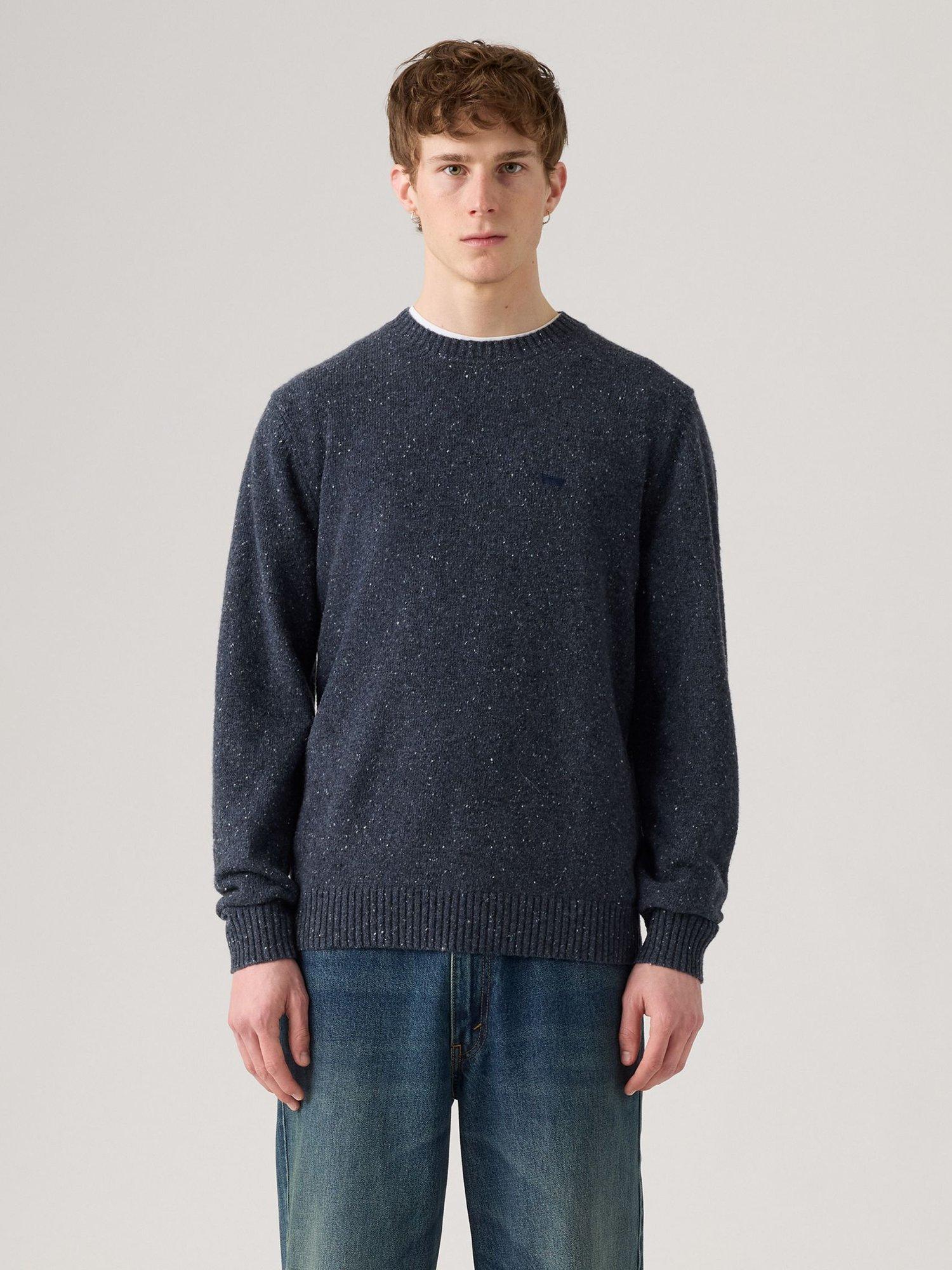 Levi's Wool Blend Polka Dot Crew Neck Jumper