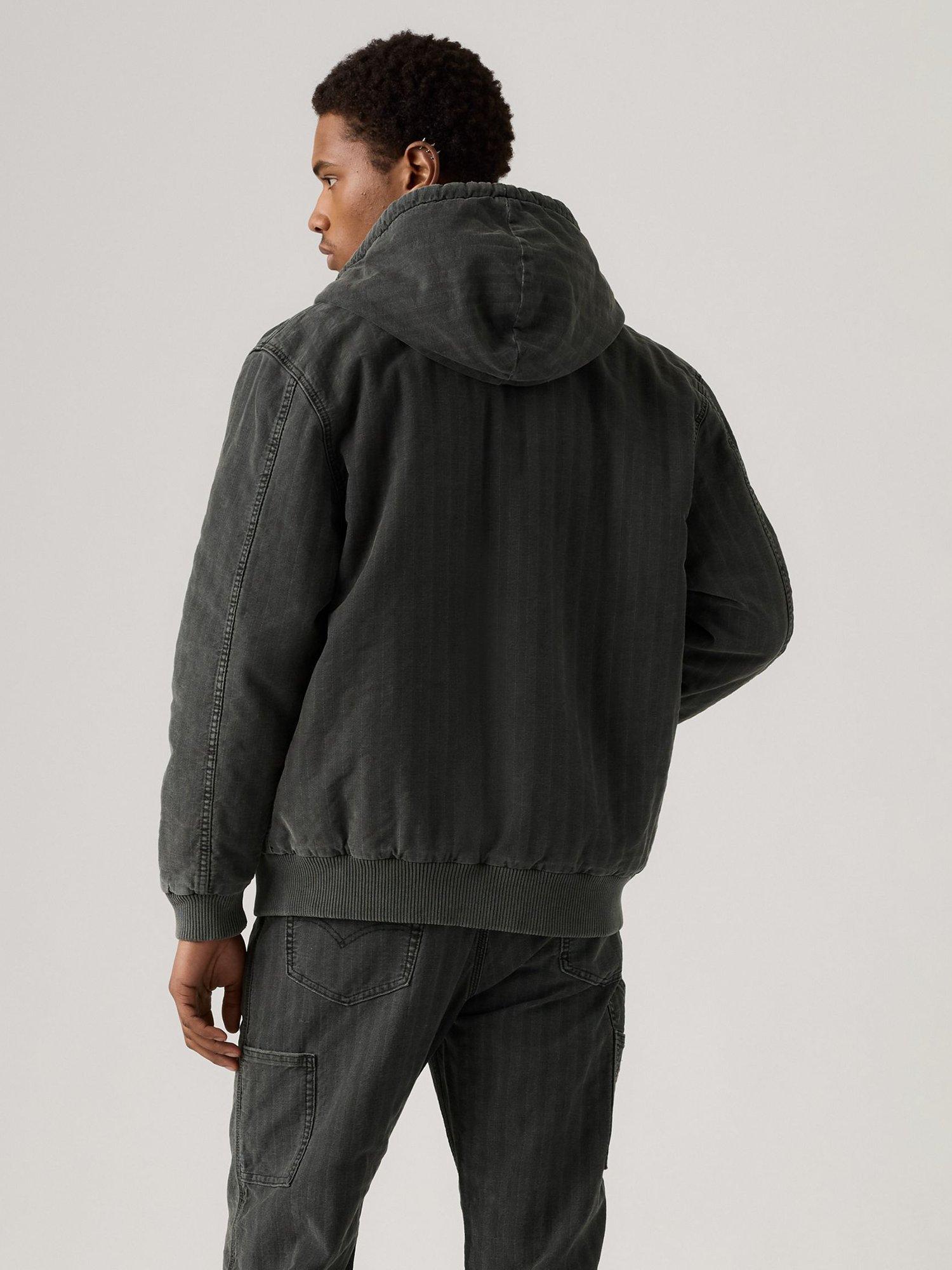Product image 2 of 3, which shows Levi's Cotton  Double Denim Hoodie, Double Duty, L