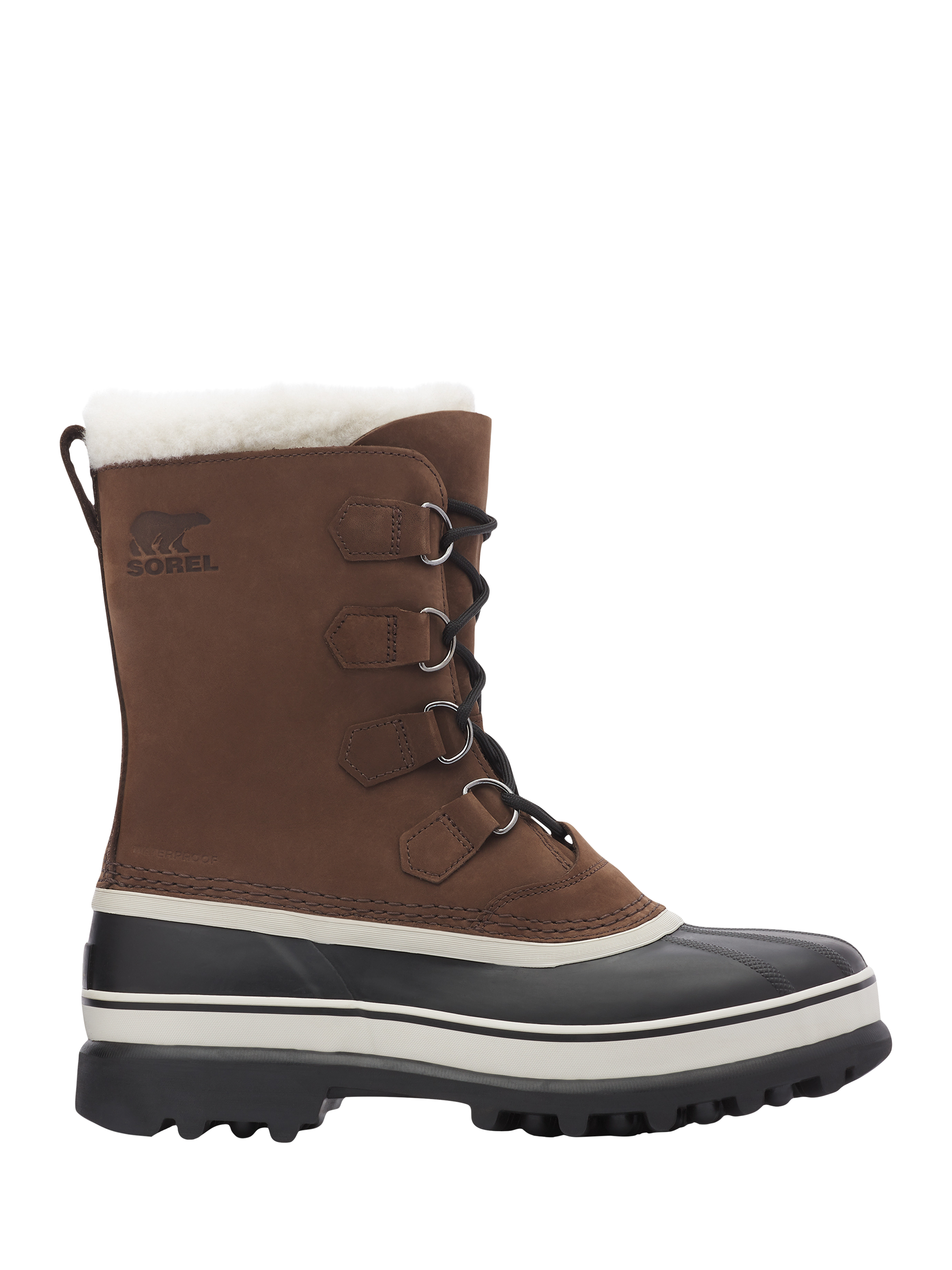 Product image 1 of 7, which shows SOREL Caribou Ankle Boots, Brown, 7