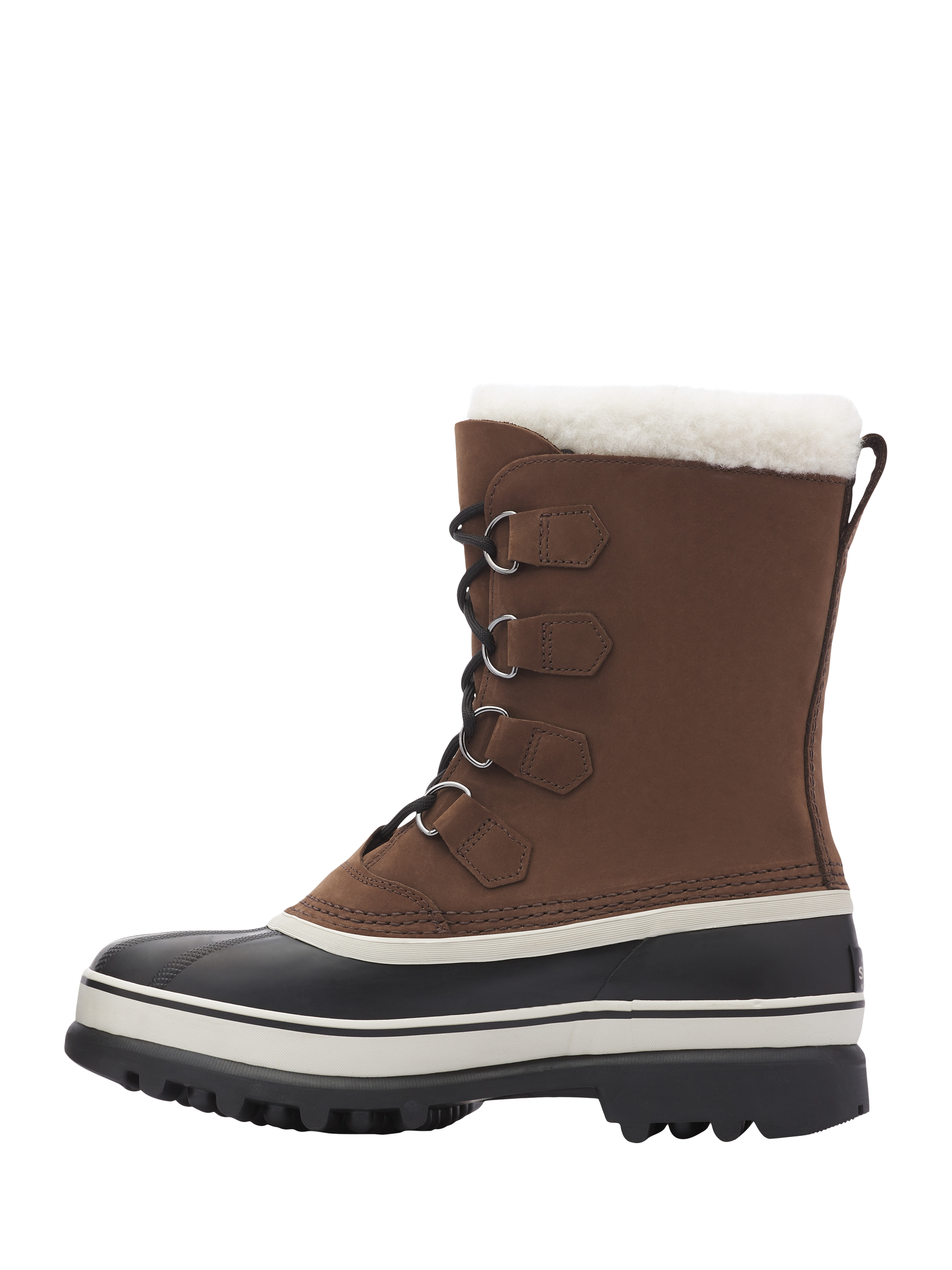 Product image 4 of 7, which shows SOREL Caribou Ankle Boots, Brown, 7