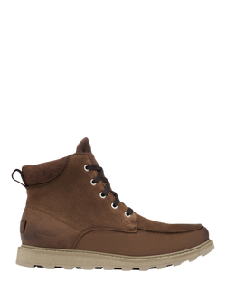 SOREL Madson Lace Up Leather Ankle Boots, Tobacco, Tobacco