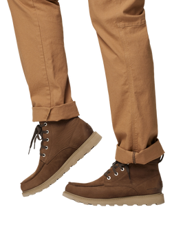 SOREL Madson Lace Up Leather Ankle Boots, Tobacco - view 2, Tobacco