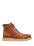 SOREL Slabtown 62 Leather Moc Waterproof Boots, Ceramic Brown