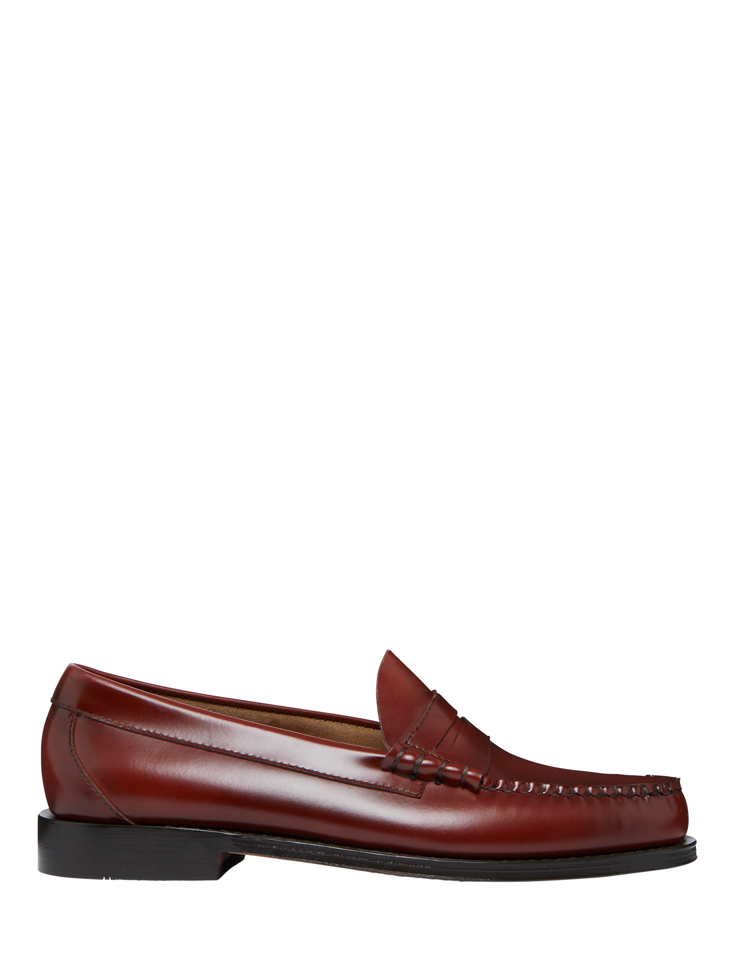 Product image 1 of 6, which shows G.H.BASS Larson Leather Penny Loafers, Smoke Paprika, 7