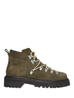 G.H.BASS Mason Alpine Leather Military Boots, Combat Suede
