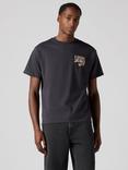 Levi's Cotton Crew Neck Vintage Fit T-Shirt, Black Fruit