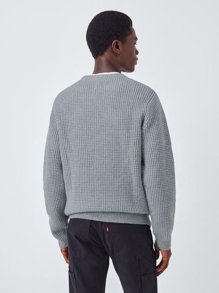 Levi's Presidio Wool Blend Jumper - view 2, Mid Tone Grey