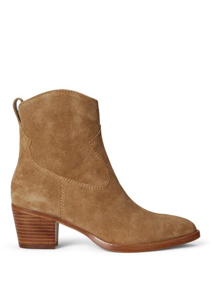 Lauren Ralph Lauren Harpher Suede Boots, Camel