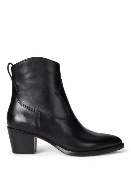 Lauren Ralph Lauren Harpher Leather Boots, Black