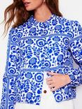 Boden Highbury Quilted Floral Jacket