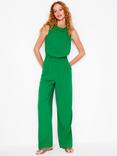 Boden Clarissa Cinched Waist Sleeveless Jumpsuit