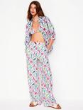 Boden Westbourne Linen Wide Leg Trousers