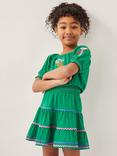 Monsoon Kids' Cotton Ric-Rac Tiered Skirt