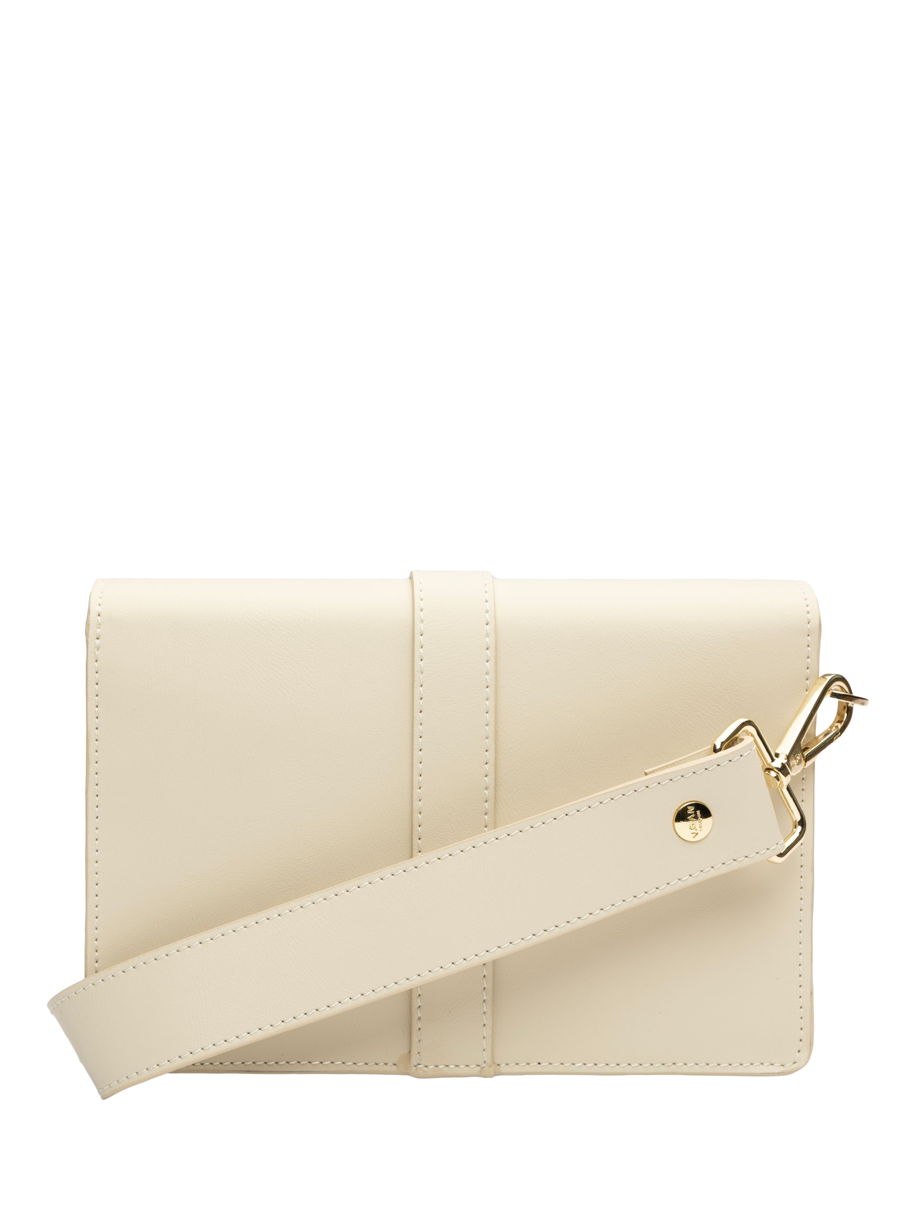 Product image 3 of 9, which shows V.GAN Vegan Coco Crossbody Bag, Cream, One Size