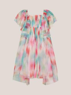 Monsoon Kids' Ikat Party Dress - view 2, Multi