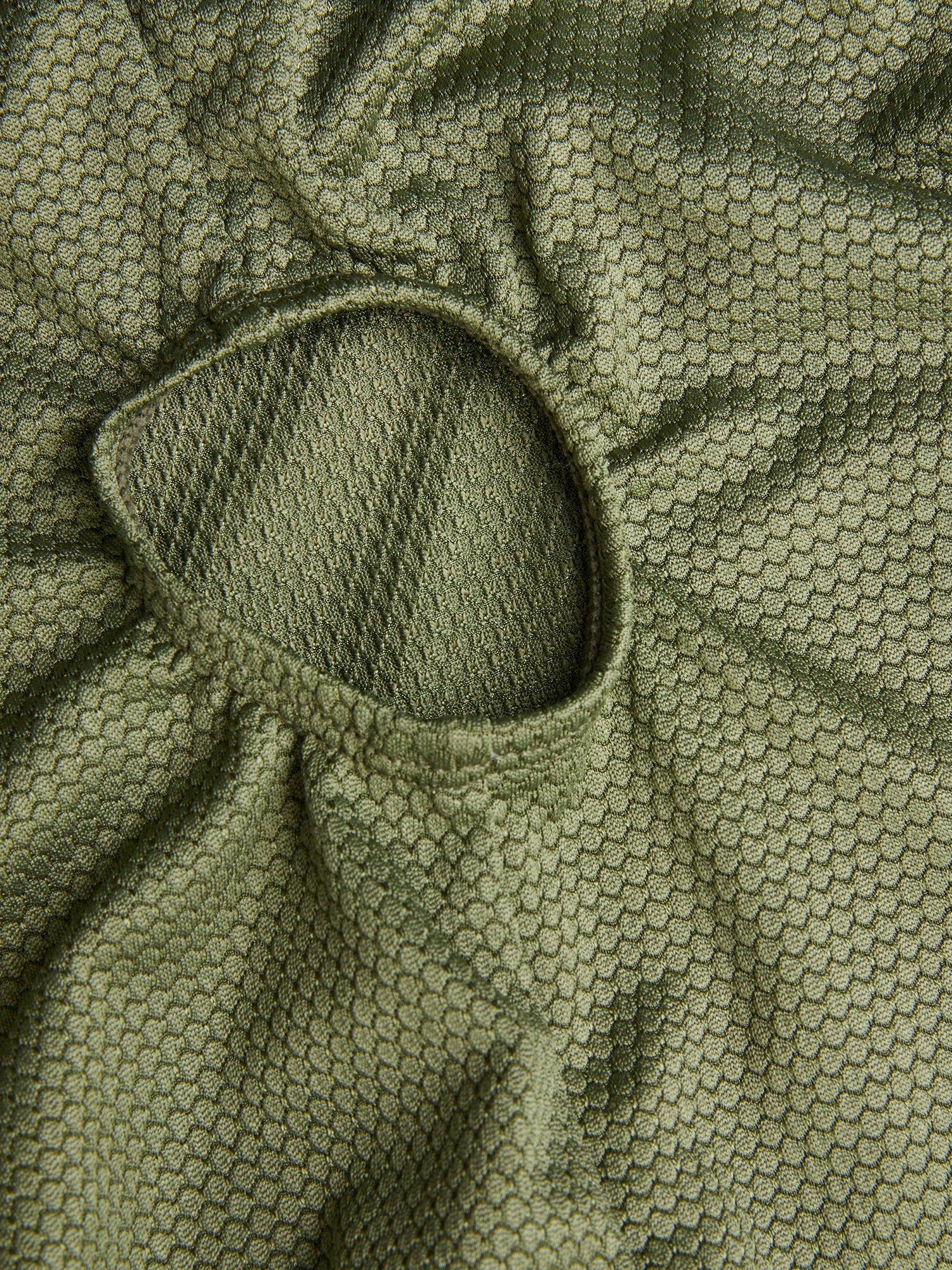 Product image 3 of 3, which shows Monsoon Kids' Textured Swimsuit, Khaki, 7-8 years