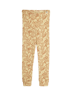 Mini Rodini Kids' Leopard Print Leggings, Leopard Print - view 2, Leopard Print