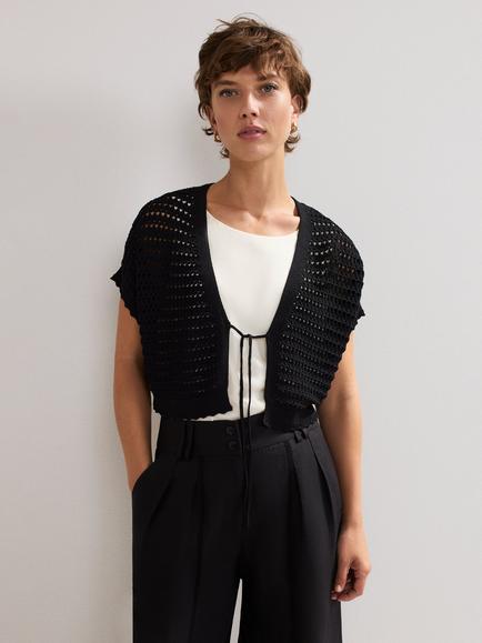 Phase Eight Leona Bolero, Black