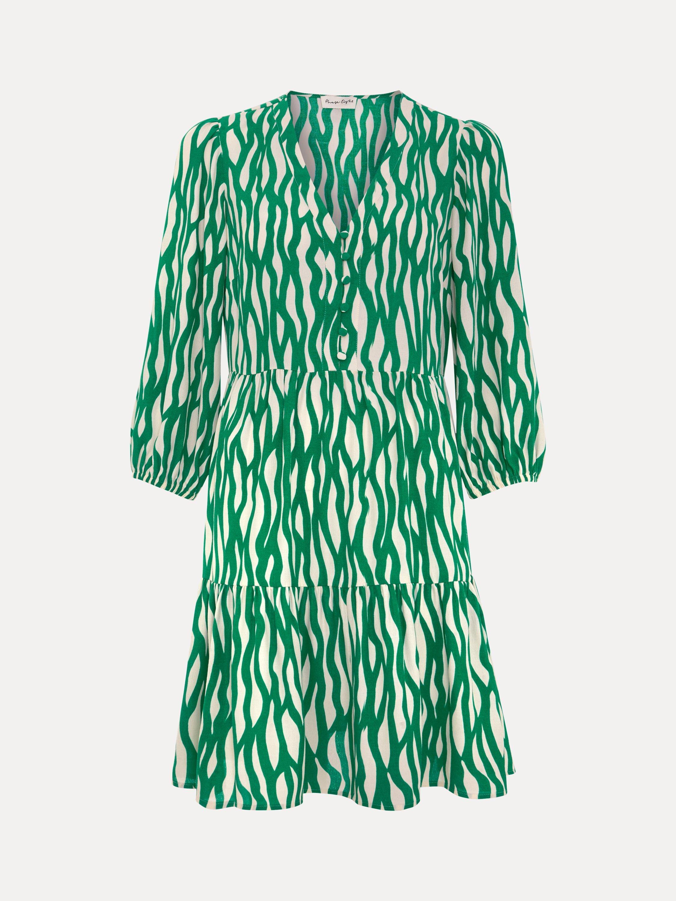 【関税込】PhaseEight ワンピース☆Penele Abstract Print Mini Penele Abstract Mini Dress | Phase Eight ROW |