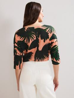 Phase Eight Flossie Linen Top - view 2, Multi