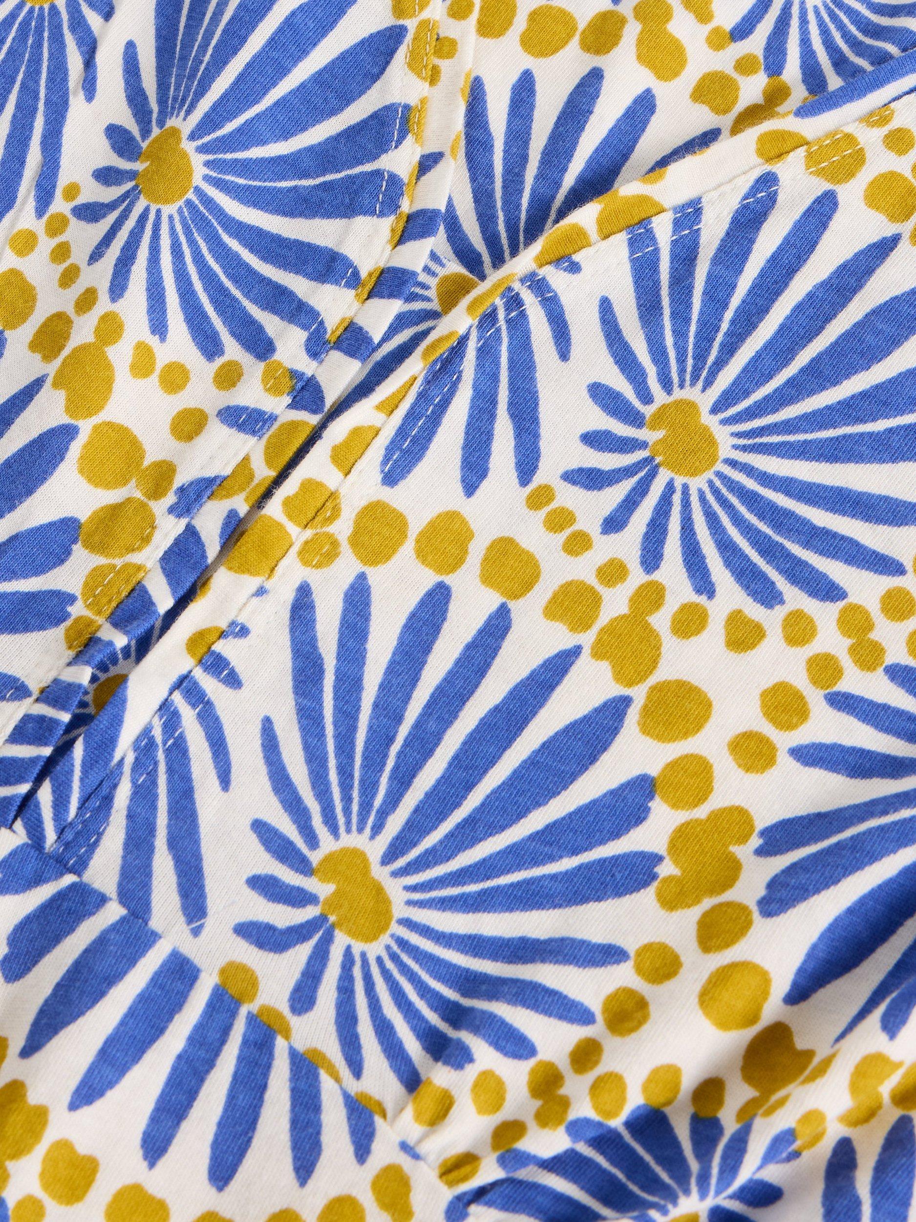 Product image 6 of 6, which shows White Stuff Megan Dress, Blue/Multi, 20