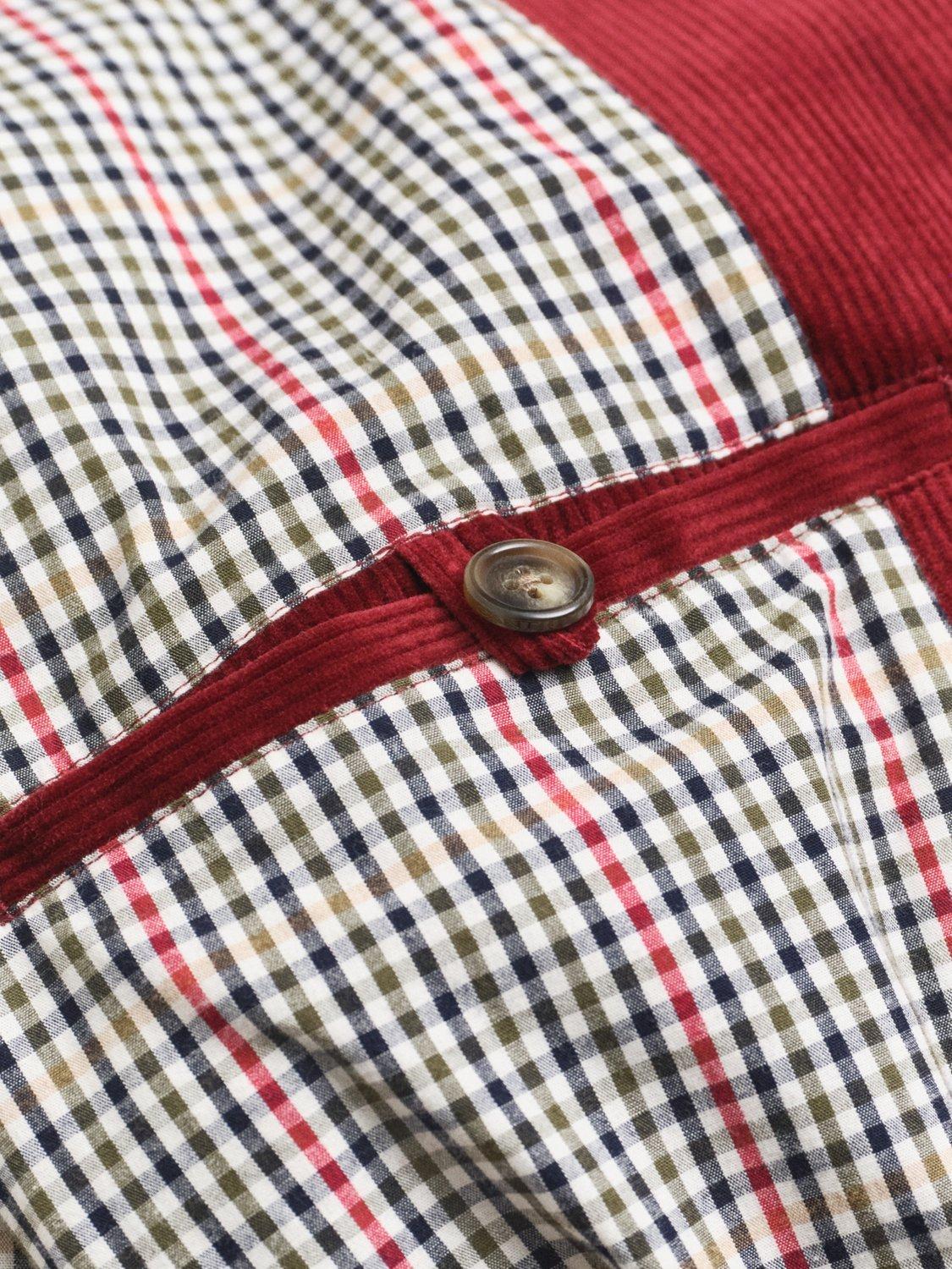 Product image 6 of 7, which shows GANT Corduroy Harrington Jacket, Plumped Red, L