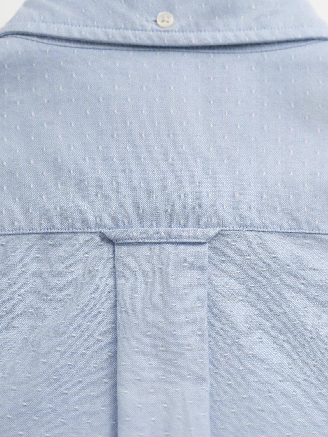 Product image 3 of 4, which shows GANT Cotton Regular Fit Oxford Shirt, Light Blue, XL