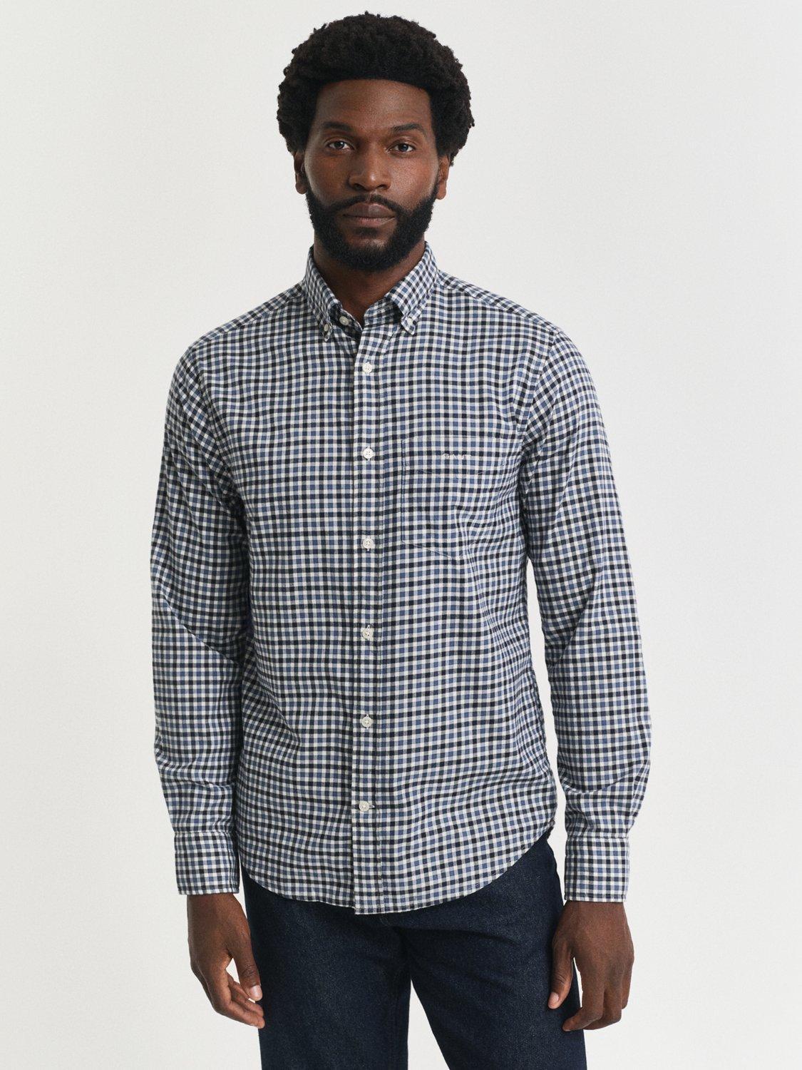 GANT Cotton Gingham Long Sleeve Collar Shirt